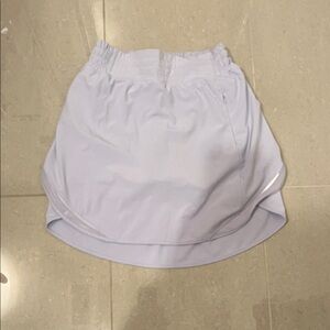 Lululemon Lavender athletic skirt with Built-In Shorts